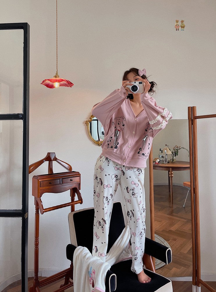 Cotton 101 Dalmatian Collaboration for Home Wear