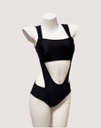 Triangle Cutout One-Piece Swimsuit