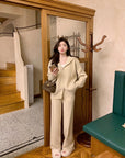 Lazy Person Thick Soft Knit Set