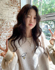 390g High-Density Cotton Soft and Warm Sweater
