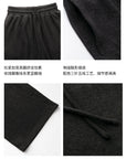 Cozy High-Waisted Wide-Leg Pants