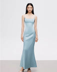 Lucury Ribbon Satin Dress