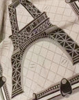 100% Pure Wool Paris Eiffel Tower Scarf(with gift box)