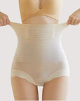 Memory Cartilage Invisible Seamless Anti-roll Edge Tummy Control Panties