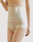Memory Cartilage Invisible Seamless Anti-roll Edge Tummy Control Panties