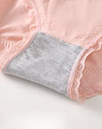Tummy-control, buttocks-lifting, antibacterial pure cotton underwear (4-pack).