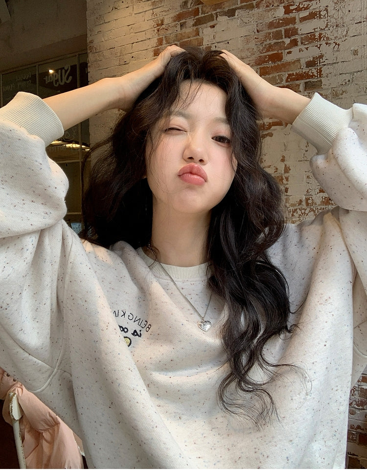390g High-Density Cotton Soft and Warm Sweater