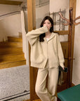 Lazy Person Thick Soft Knit Set
