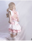 Cute Pink Maid Suit