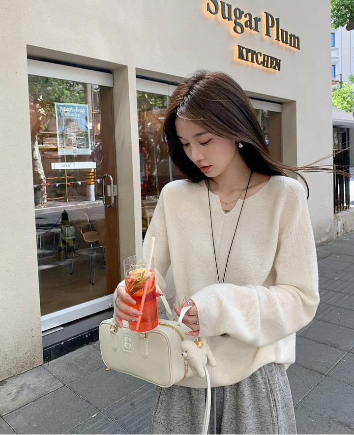 Relaxed Style 100% Merino Wool Sweater