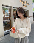 Relaxed Style 100% Merino Wool Sweater