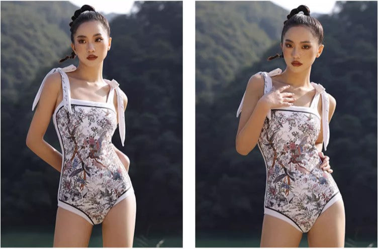 Visual Mood China Limited Edition Reversible 2 Sides Swimsuit