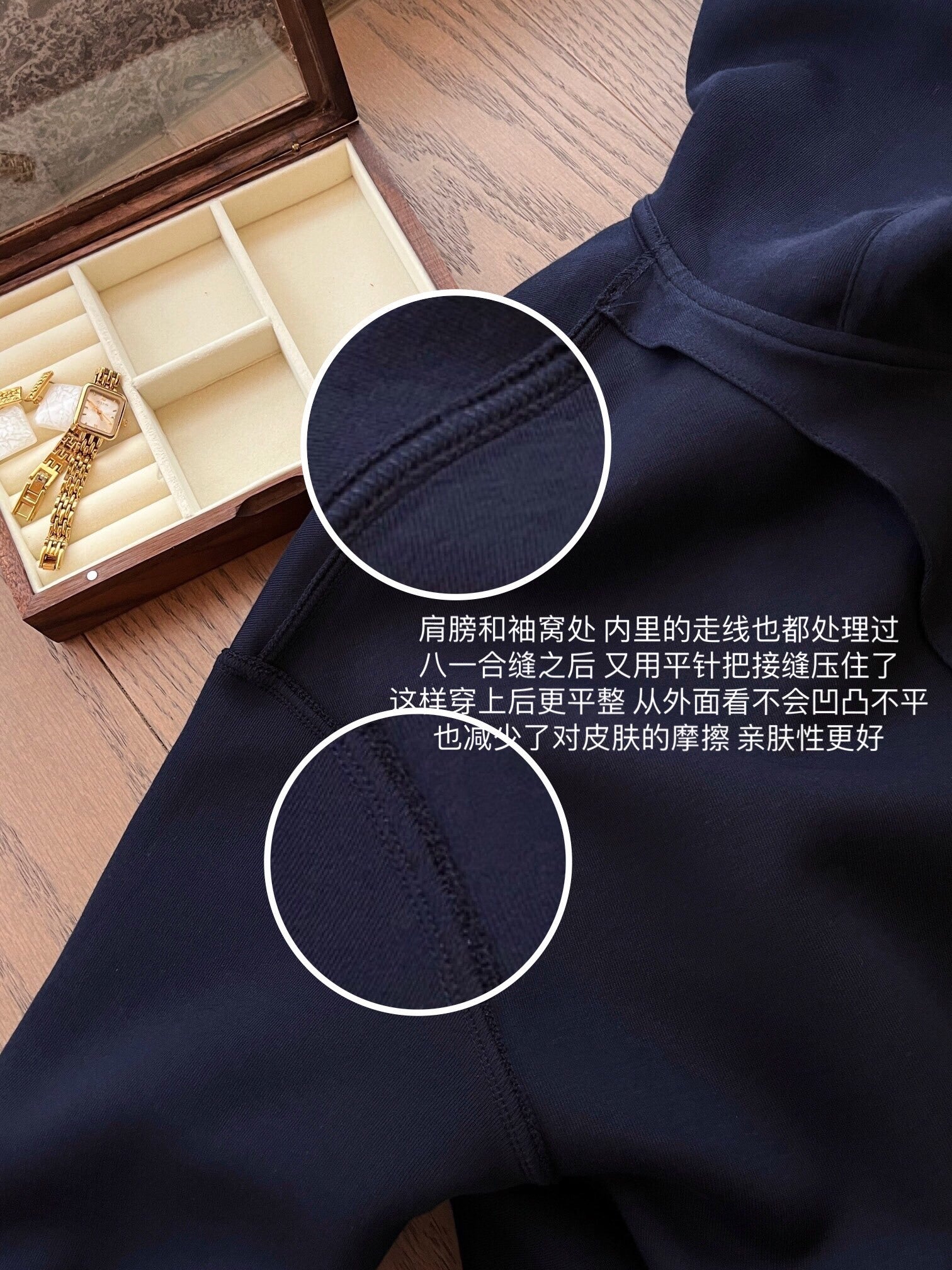 Hooded Color-Block Half-Zip Sweatshirt