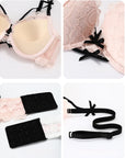 3D Push-Up Lace Wireless Bra Set
