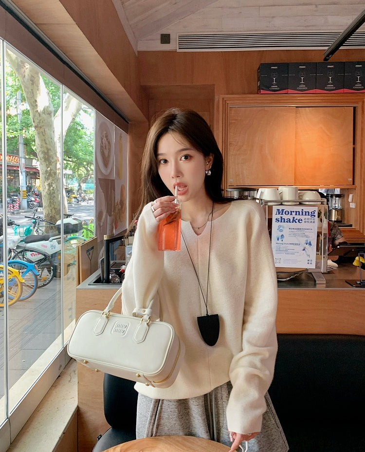 Relaxed Style 100% Merino Wool Sweater