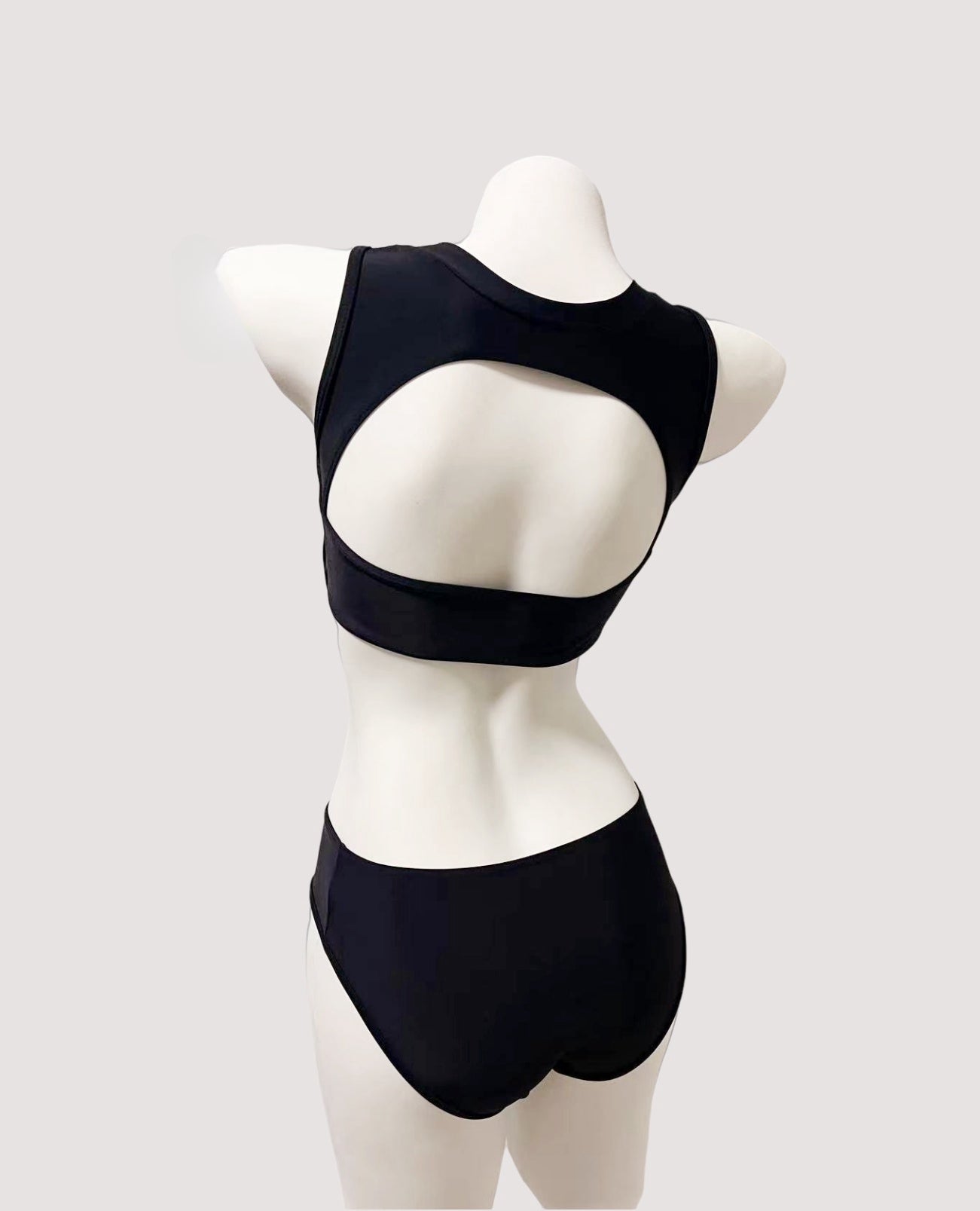Triangle Cutout One-Piece Swimsuit