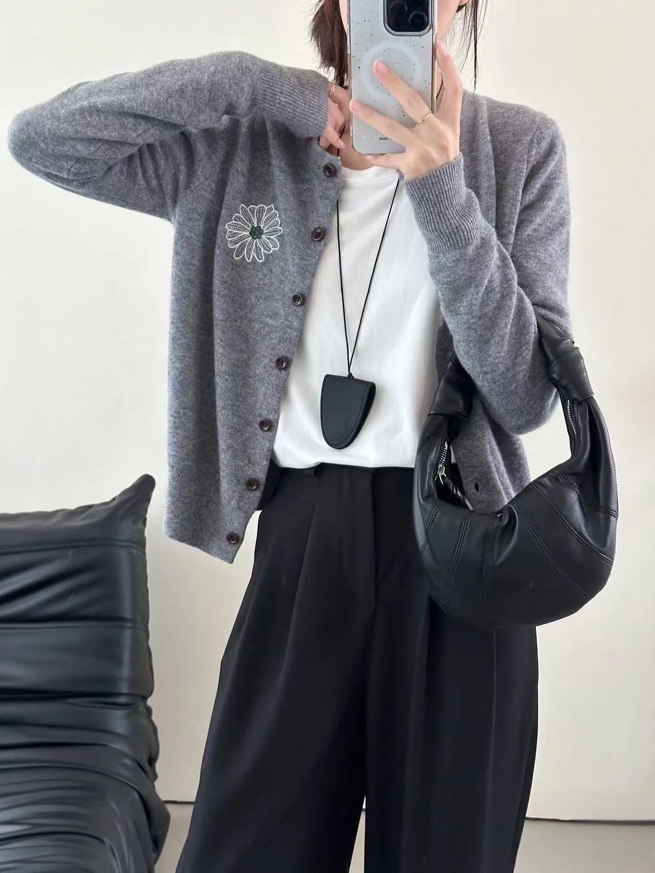 Soft and Feminine Knitted Cardigan