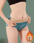 Winter Warming Fleece-Lined Abdominal Support Underwear (2 pieces)