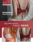 Red Wire-Free Bra Set