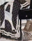 100% Pure Wool Paris Eiffel Tower Scarf(with gift box)