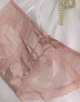 French Light Luxury Ice Silk Pleated Gauze Panties  (Pack of 2)