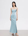 Lucury Ribbon Satin Dress