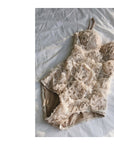 Korean Lace Removable Sleeve One-Piece Swimsuit