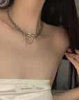 Luxury Double-layered Spicy Girl Collarbone necklace