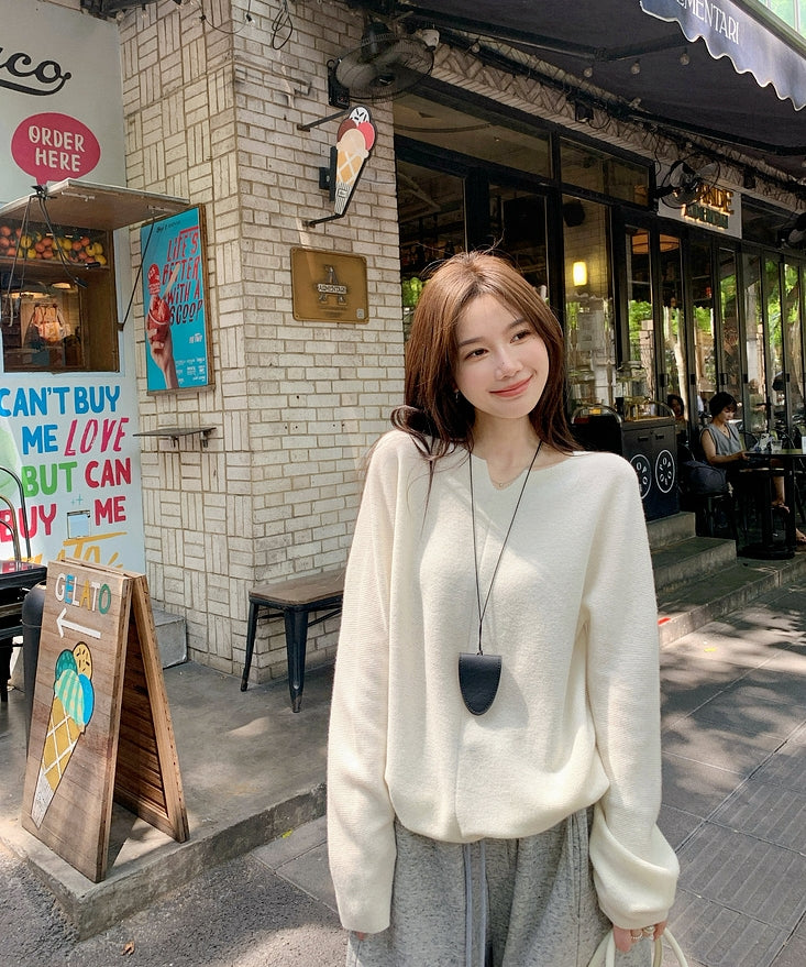 Relaxed Style 100% Merino Wool Sweater