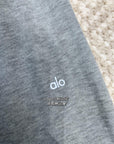 Trending ALO Wide-Leg Floor-Length Pants (Dark Gray)