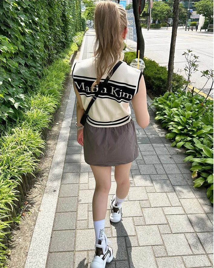 Korean Matinkim Preppy Vest