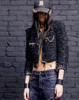 Gorgeous Rock Wind Luxcury Custom Small Fragrant Coat