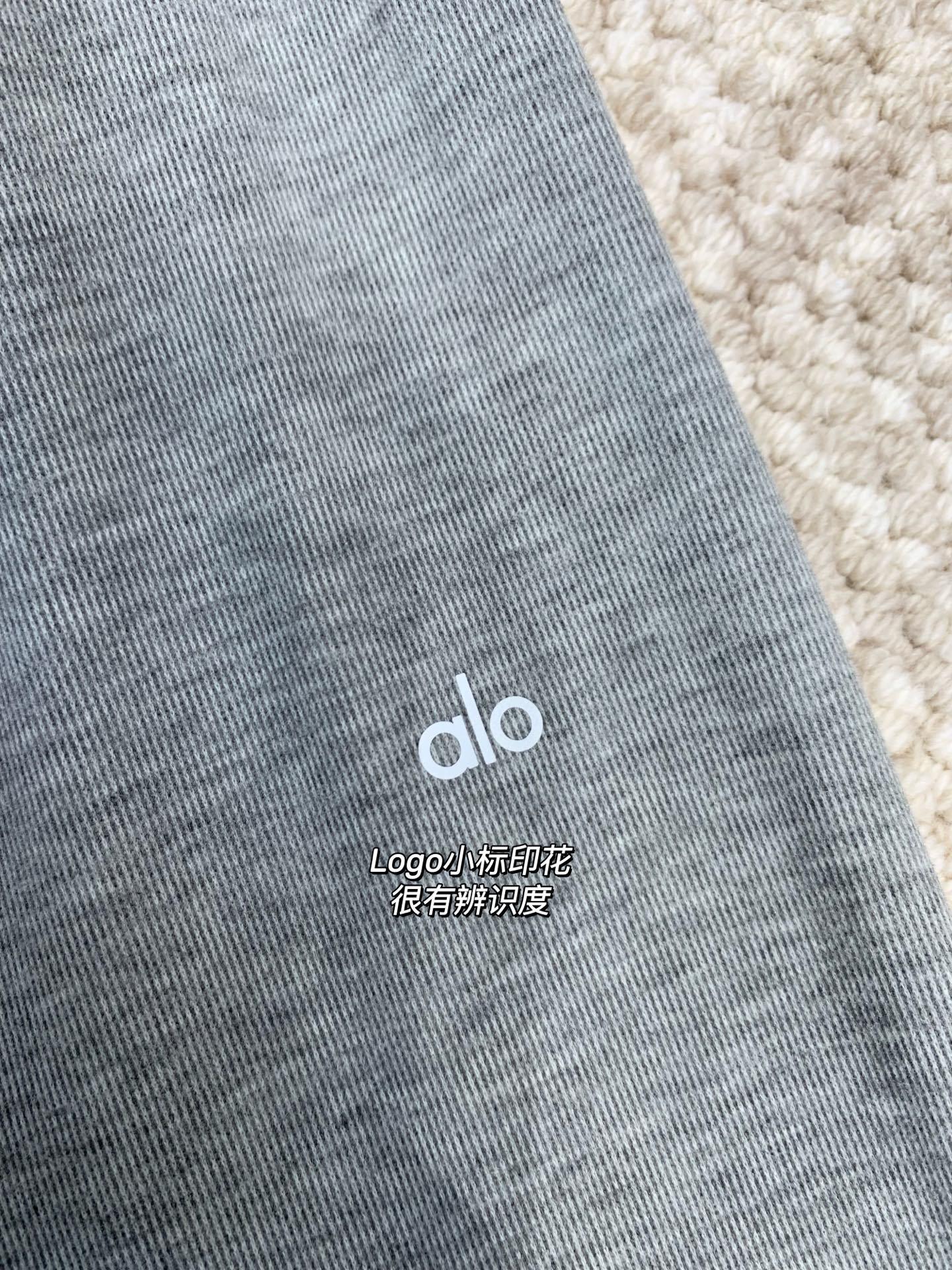Trending ALO Wide-Leg Floor-Length Pants (Dark Gray)