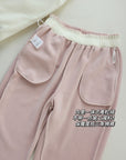 One-piece sherpa-lined jogger sweatpants