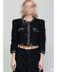 Gorgeous Rock Wind Luxcury Custom Small Fragrant Coat