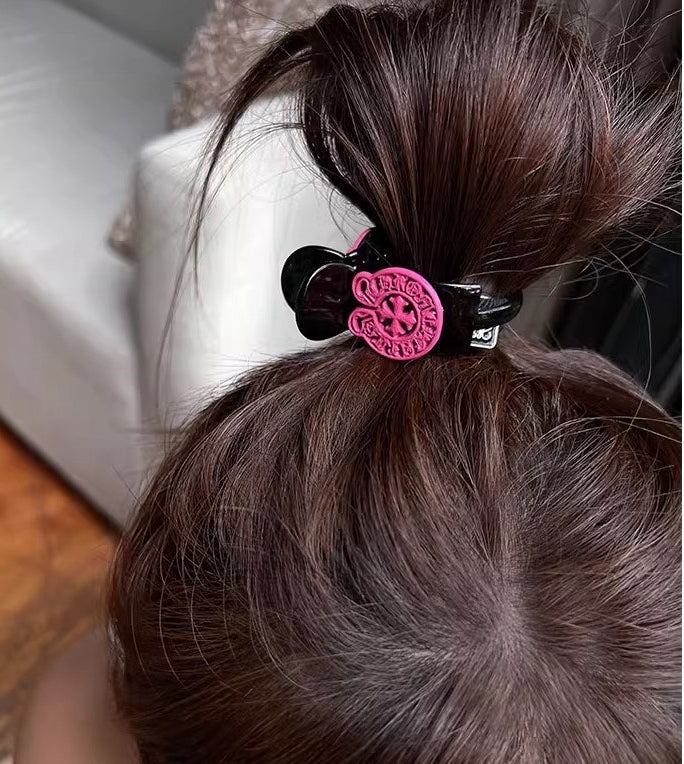 Croix Hollow Heart High Ponytail Clip