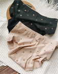 Retro Style Ice Silk Traceless Mid-Waist Panties (2PCS Pack)