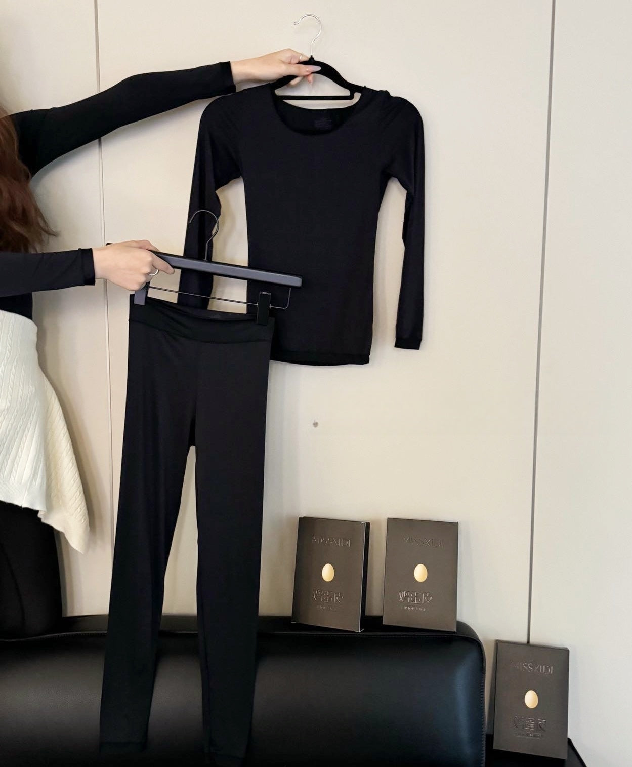 MISSXIDI Hyaluronic Acid Skin Care and Thermal Underwear Set