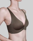 1-Second Fastening and Removal: 3D Jelly Strips Push-Up Bra