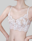 Lace Semi-Sheer Camisole-style Lingerie