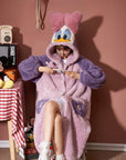 Donald Duck Coral Fleece Thickened Robe