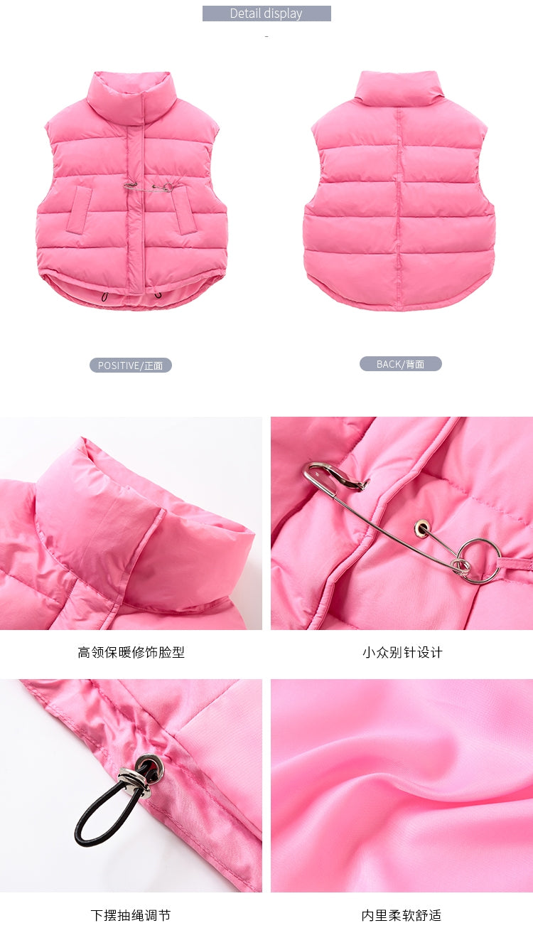 Cloud Cotton Korean Style Loose-Fit Vest