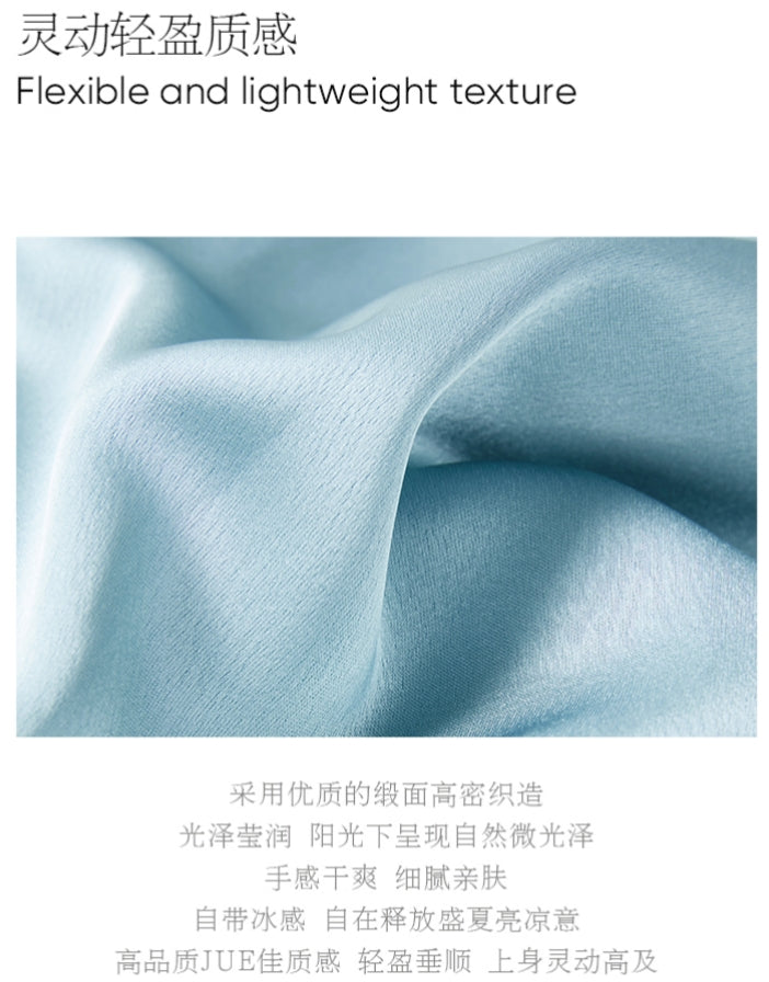 Lucury Ribbon Satin Dress