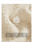 Vintage V-Neck Wool Knitted Hollow-Out Sweater