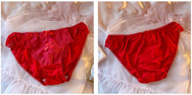 Red Lace Underwear(Pack of 2 PCs)