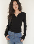 Korean AMTN Upgraded V-Neck Fleece-Lined Base Layer