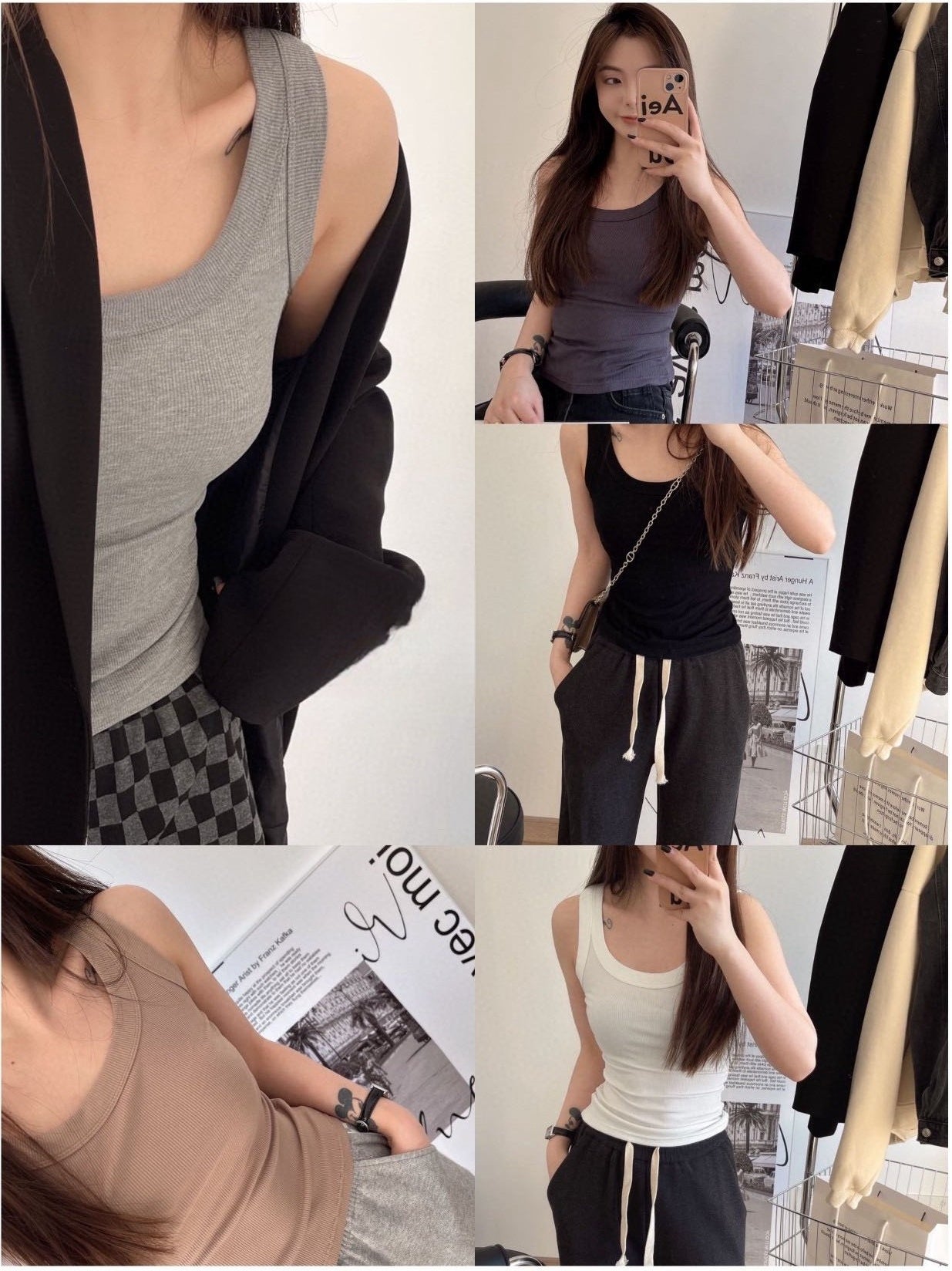 Korean High Stretch Vest