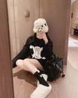 Thick Logo Sweater + Matching Socks Set