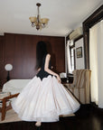 Luxury French Vintage-Style Tulle Dress