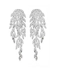 Luxurious and Elegant Leaf Feather Ear Decorations